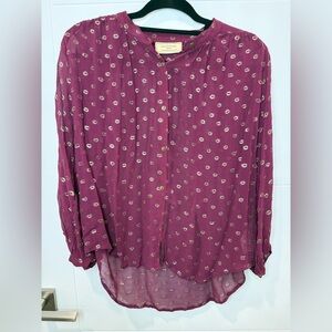 Moulinette Soeurs by Anthropologie Allegra Blouse